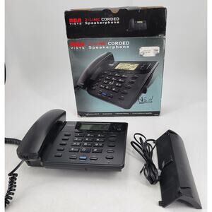 RCA 2-Line Speakerphone Brand New 25201RE1 Visys Corded Phone